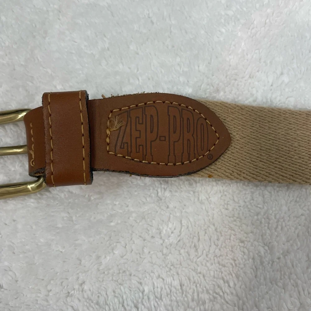 ZEP-PRO Guy Harvey canvas belt, w/embroidered snook fish - 42